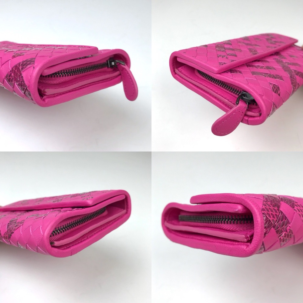 Like New Bottega Veneta Fuchsia Continental Wallet - Picture 6 of 7